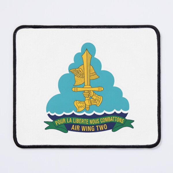 Item preview, Carrier Air Wing Two (CVW-2) "Pour La Liberte Nous Combattons" Insignia designed and sold by CharlieDesings.