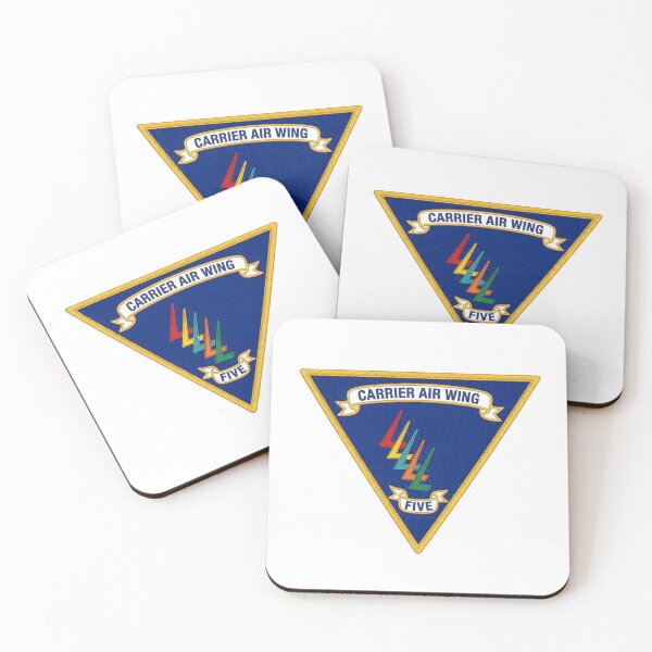 Item preview, Carrier Air Wing Five (CVW-5) Official Triangular Command Insignia designed and sold by CharlieDesings.