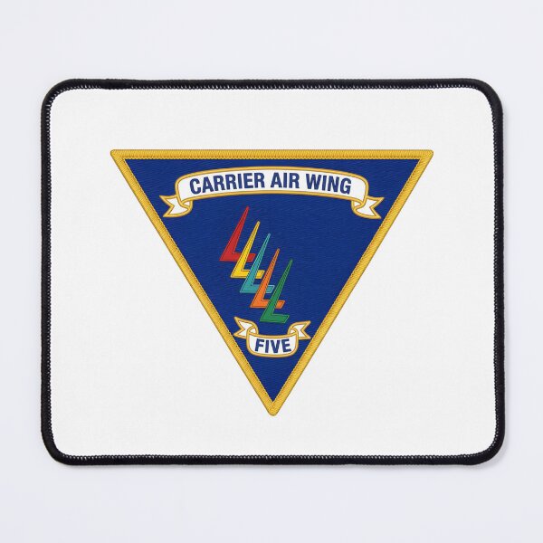 Item preview, Carrier Air Wing Five (CVW-5) Official Triangular Command Insignia designed and sold by CharlieDesings.