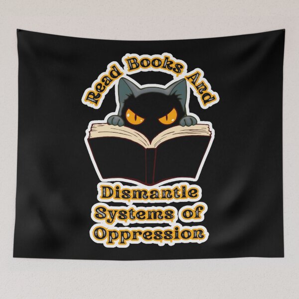 Item preview, Sylric Everquill - Read Books and Dismantle Systems of Oppression designed and sold by Newdlebobs.