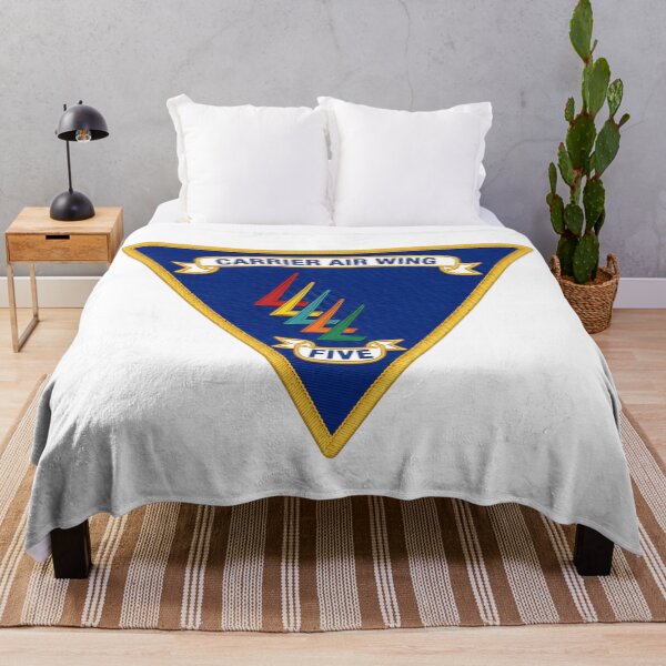 Item preview, Carrier Air Wing Five (CVW-5) Official Triangular Command Insignia designed and sold by CharlieDesings.