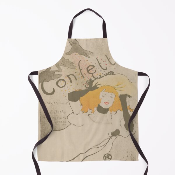Item preview, Confetti by Henri de Toulouse-Lautrec | Belle Époque Cabaret Poster Art Print designed and sold by artofuniverse.