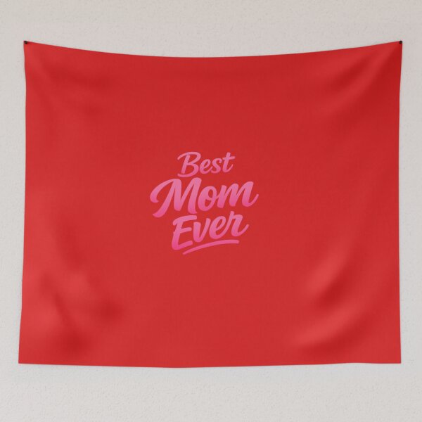 Item preview, Best Mom Ever Pink Script Design designed and sold by Log77.