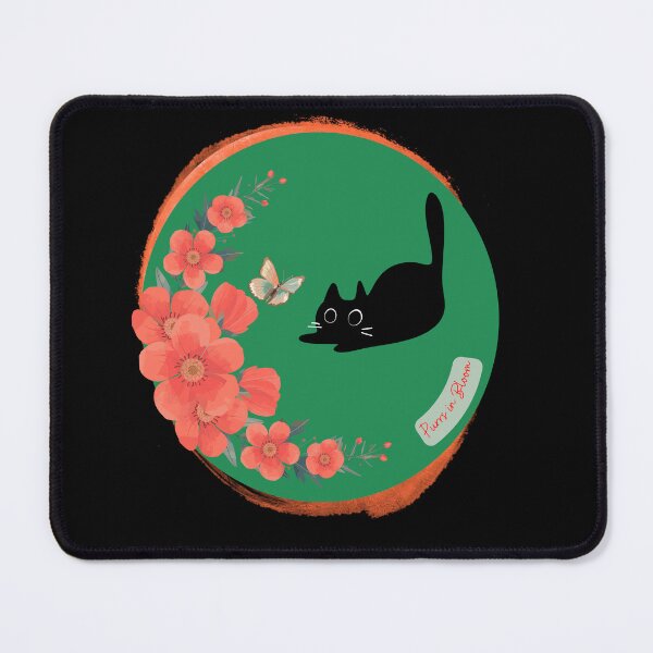 Item preview, Purrs in Bloom designed and sold by WeaselsStuff.