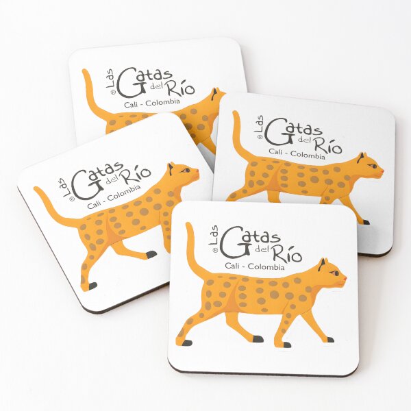 Item preview, Flirty Cat — The Cats of the Cali River Art | Elegant Cali Cat designed and sold by ColombianaShop.
