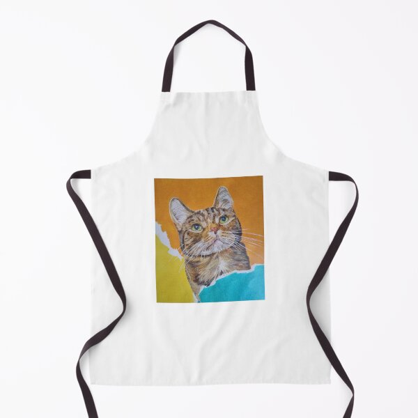 Item preview, Colorful Tabby Cat Acrylic Portrait designed and sold by Danny-ARTZ-1979.