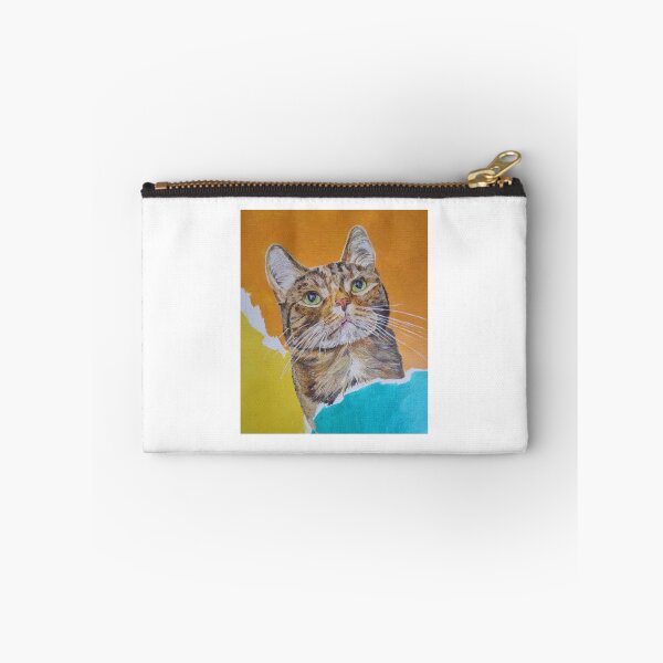 Item preview, Colorful Tabby Cat Acrylic Portrait designed and sold by Danny-ARTZ-1979.