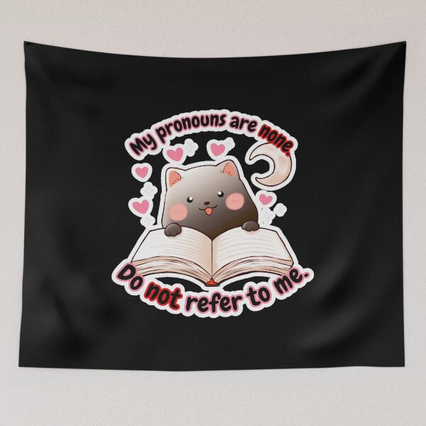 Item preview, Fennic Starleaf - My pronouns are none. Do not refer to me. designed and sold by Newdlebobs.
