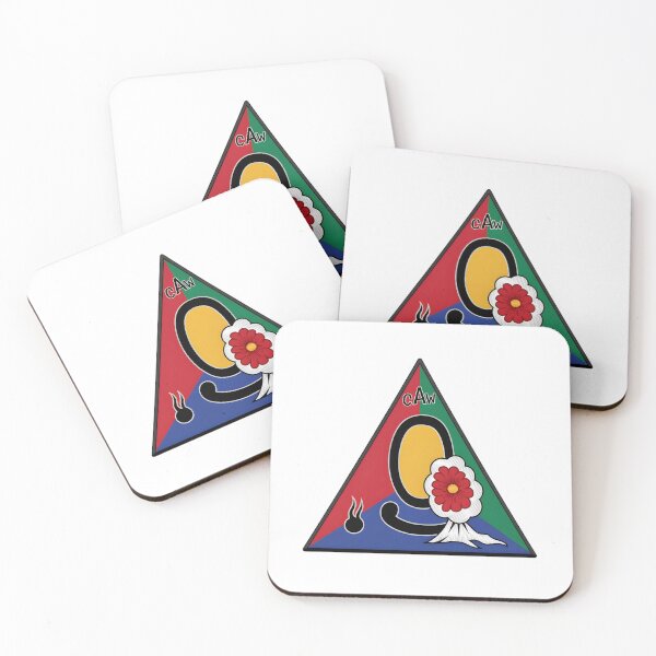 Item preview, Carrier Air Wing Nine (CVW-9) "Shogun" Triangular Command Insignia designed and sold by CharlieDesings.