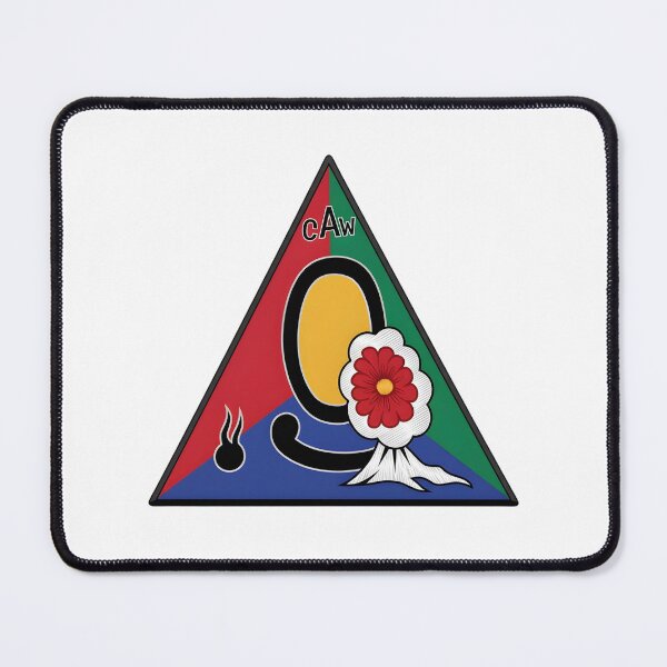 Item preview, Carrier Air Wing Nine (CVW-9) "Shogun" Triangular Command Insignia designed and sold by CharlieDesings.