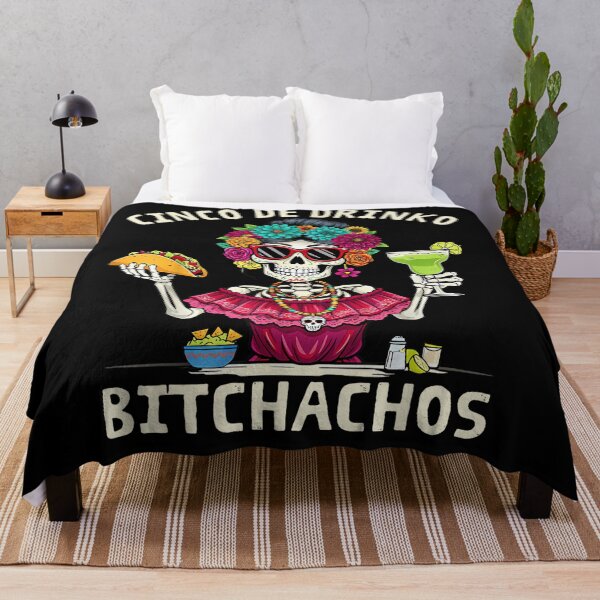 Item preview, Cinco De Drinko Bitchachos Cinco De Mayo Party Margarita Taco Women designed and sold by SanTiOmal.