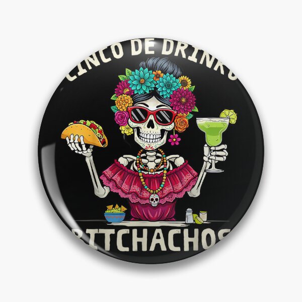 Item preview, Cinco De Drinko Bitchachos Cinco De Mayo Party Margarita Taco Women designed and sold by SanTiOmal.