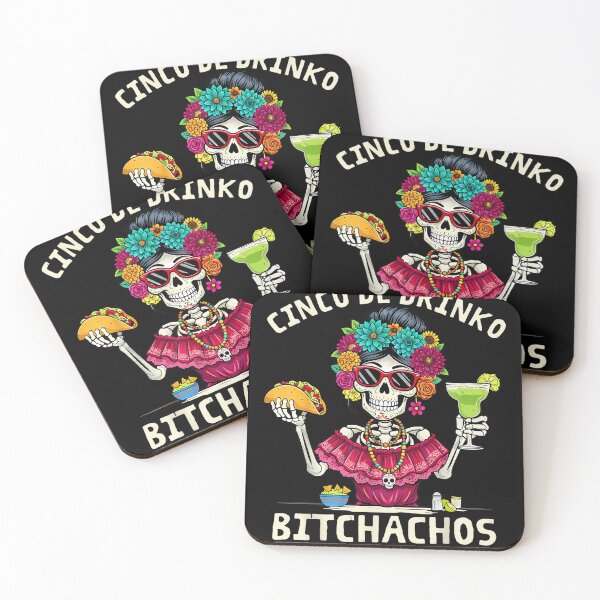 Item preview, Cinco De Drinko Bitchachos Cinco De Mayo Party Margarita Taco Women designed and sold by SanTiOmal.