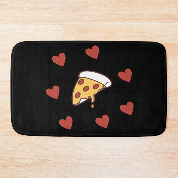 Item preview, Cute slice pizza and red hearts. designed and sold by DaliaSabryTee.
