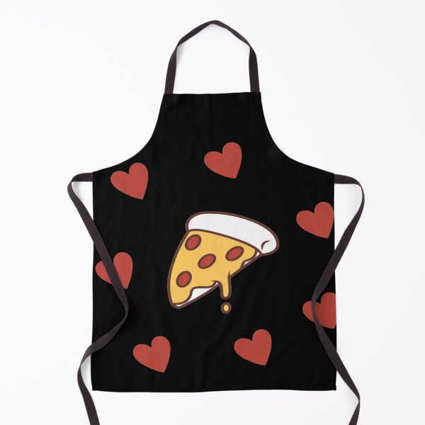 Item preview, Cute slice pizza and red hearts. designed and sold by DaliaSabryTee.
