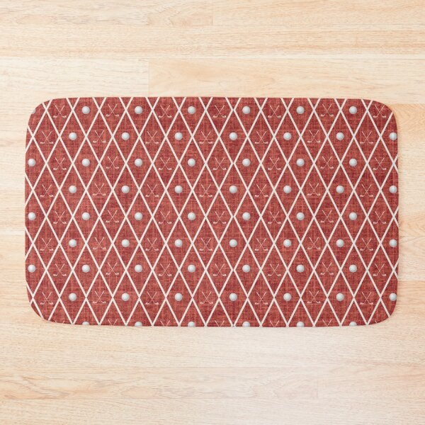 Item preview, Golf Balls & Clubs Argyle on Red designed and sold by KSimpson838.