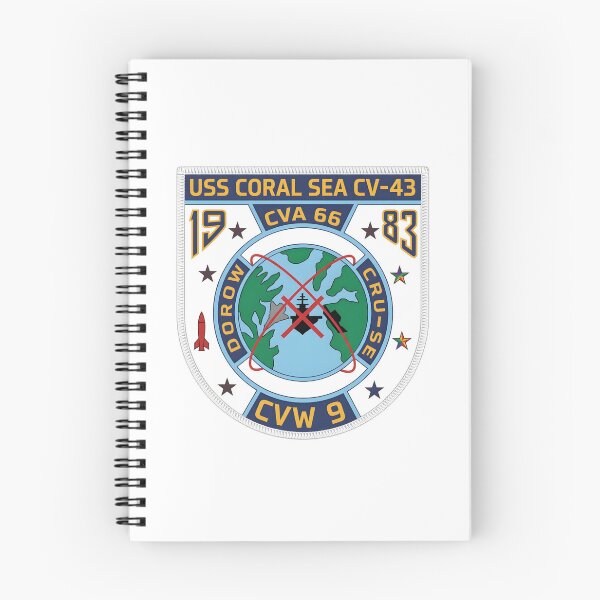 Item preview, USS Coral Sea (CV-43) and CVW-9 1983 Deployment "DOROW CRUISE" Emblem designed and sold by CharlieDesings.