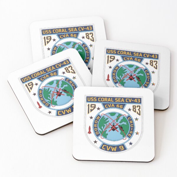 Item preview, USS Coral Sea (CV-43) and CVW-9 1983 Deployment "DOROW CRUISE" Emblem designed and sold by CharlieDesings.