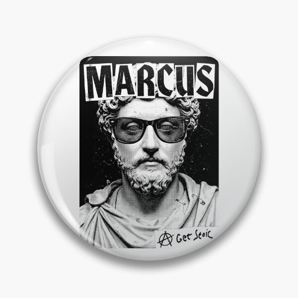 Item preview, Marcus Aurelius Funny Philosophy Get Stoic Vintage Punk designed and sold by GrandeDuc.