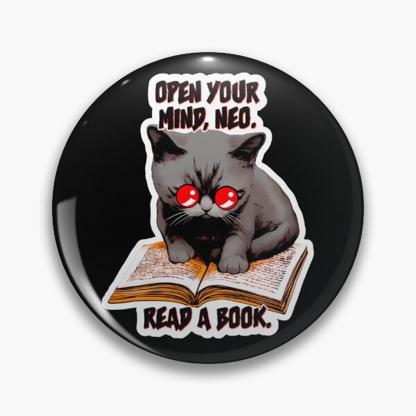 Item preview, Mewpheus - Open your mind, Neo. Read a book. designed and sold by Newdlebobs.