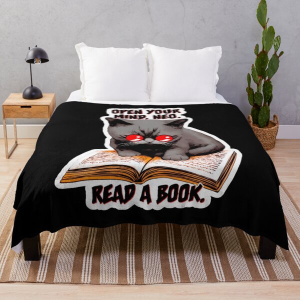 Item preview, Mewpheus - Open your mind, Neo. Read a book. designed and sold by Newdlebobs.