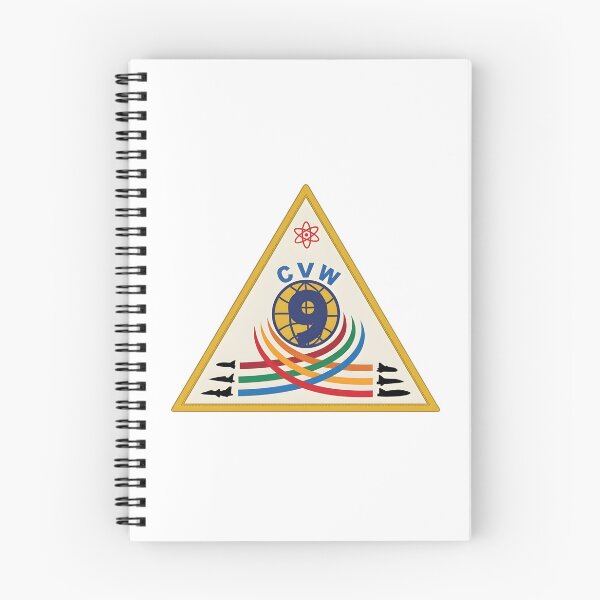 Item preview, Carrier Air Wing Nine (CVW-9) Vintage Atomic Era Command Insignia designed and sold by CharlieDesings.