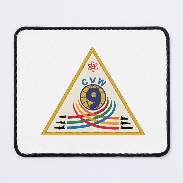 Item preview, Carrier Air Wing Nine (CVW-9) Vintage Atomic Era Command Insignia designed and sold by CharlieDesings.