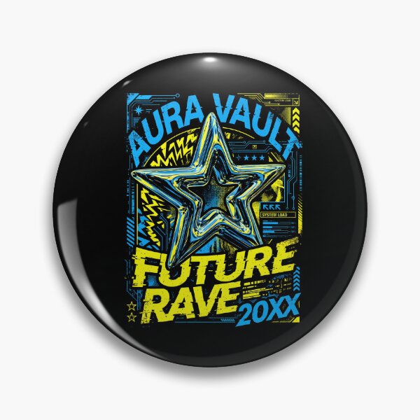 Item preview, Aura Vault Future Rave Y2K Cyberpunk designed and sold by SplashTastic.