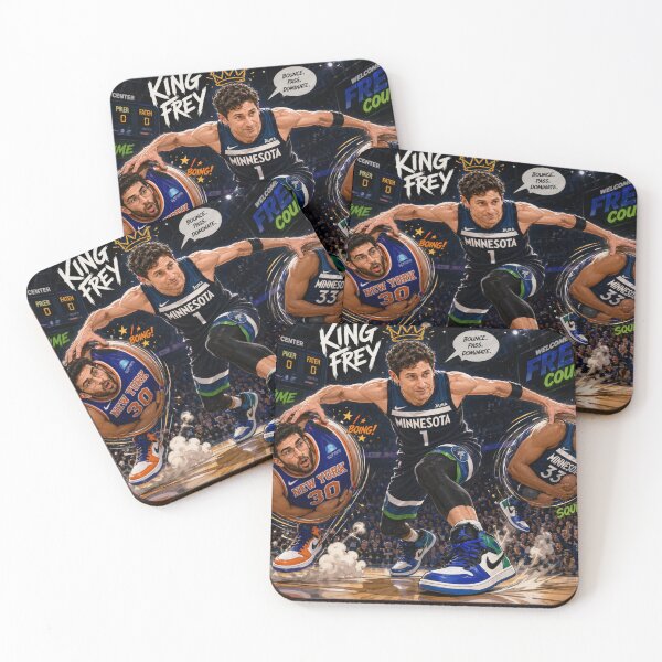 Item preview, Basketball Showdown: Jacob Frey vs. Hasan Piker and Omar Fateh designed and sold by Uniqueartai.