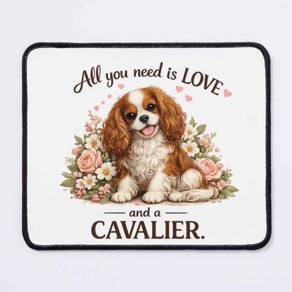 Item preview, All You Need Is Love and a Cavalier designed and sold by SpottyRainbow.