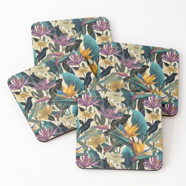 Item preview, Graceful Tropical Flower Print  - Botanical Garden Pattern  - Best Gifts For Men designed and sold by RoyalStarsPatts.