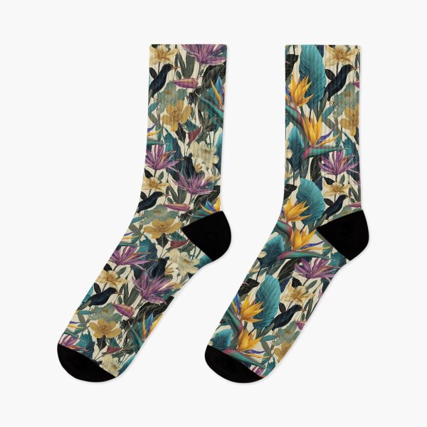 Item preview, Graceful Tropical Flower Print  - Botanical Garden Pattern  - Best Gifts For Men designed and sold by RoyalStarsPatts.