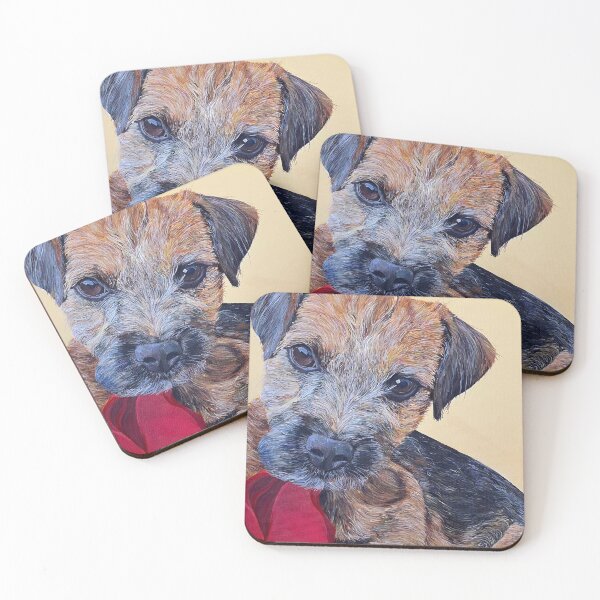 Item preview, Border Terrier Portrait Painting  designed and sold by Danny-ARTZ-1979.