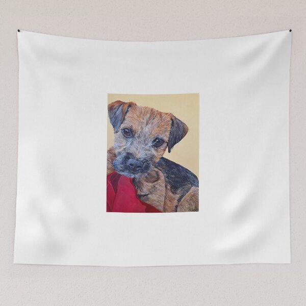 Item preview, Border Terrier Portrait Painting  designed and sold by Danny-ARTZ-1979.