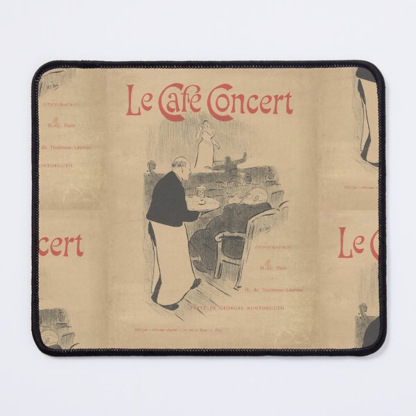 Item preview, Le Café Concert by Henri de Toulouse-Lautrec | Vintage Paris Poster Art Print designed and sold by artofuniverse.