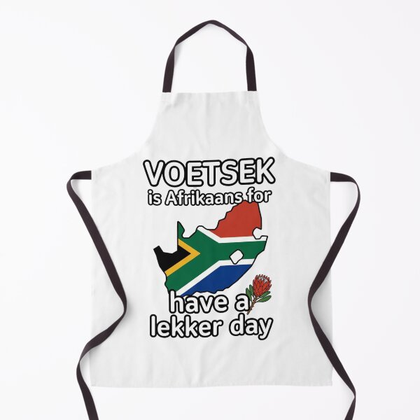 Item preview, Voetsek Is Afrikaans For Have a Lekker Day | Funny South African Shirt designed and sold by Bok Blood.