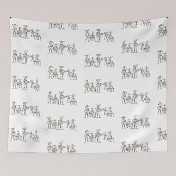 Item preview, A Country Music Band designed and sold by Inky Fingers Illustrations.