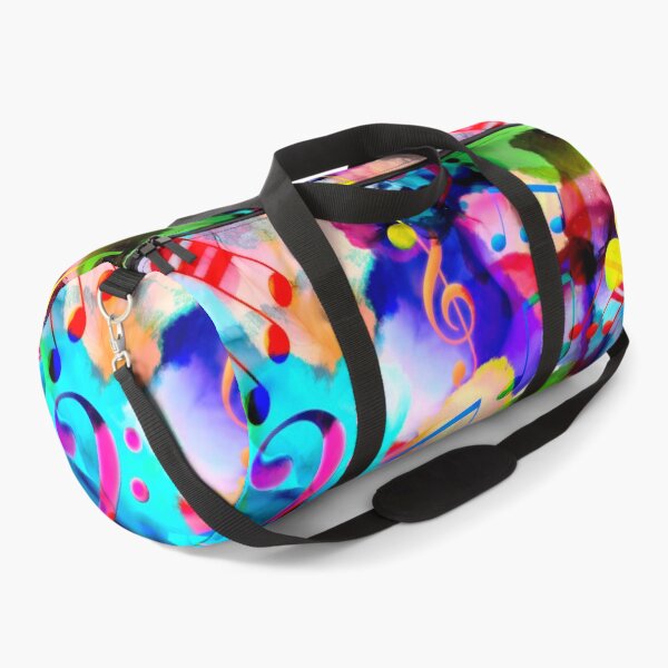 Item preview, Color Explosion Musical Notation designed and sold by KeeganCreations.