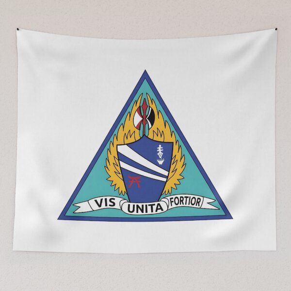 Item preview, Carrier Air Wing Fourteen (CVW-14) "Vis Unita Fortior" Command Insignia designed and sold by CharlieDesings.