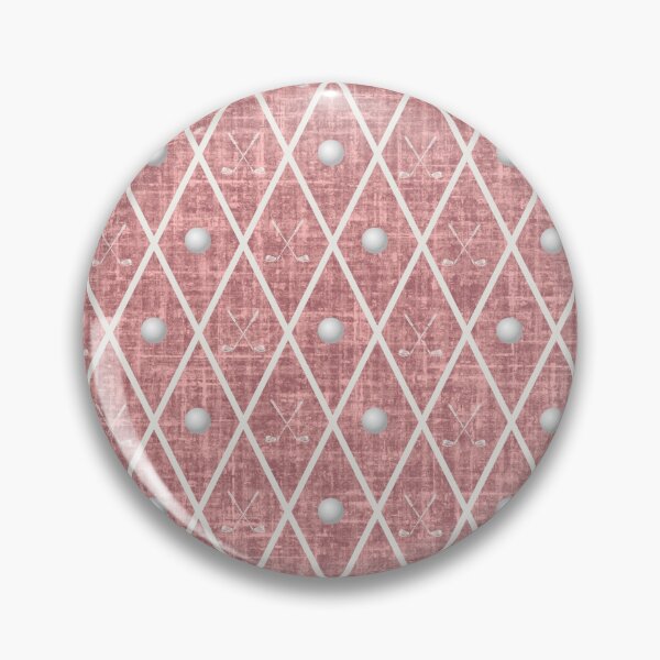 Item preview, Golf Balls & Clubs Argyle on Rose Pink designed and sold by KSimpson838.