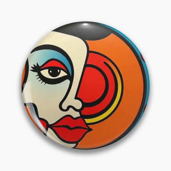 Item preview, Colorful Face Modern Cubist Style designed and sold by RAISC.