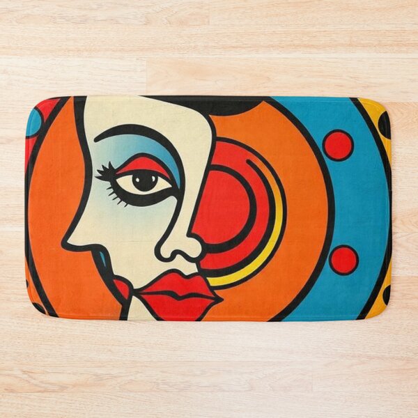 Item preview, Colorful Face Modern Cubist Style designed and sold by RAISC.