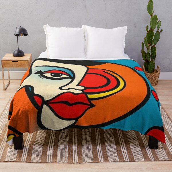 Item preview, Colorful Face Modern Cubist Style designed and sold by RAISC.