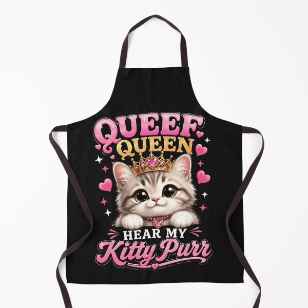 Item preview, Queef Queen Hear My Kitty Purr Funny Gifts For Cats designed and sold by Zbixu.