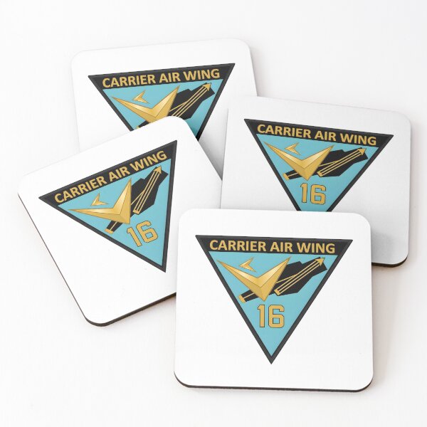 Item preview, Carrier Air Wing Sixteen (CVW-16) "Delta Wing" Command Insignia designed and sold by CharlieDesings.