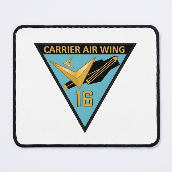 Item preview, Carrier Air Wing Sixteen (CVW-16) "Delta Wing" Command Insignia designed and sold by CharlieDesings.