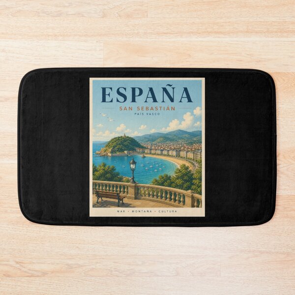 Item preview, San Sebastián País Vasco Spain - Travel Art Poster designed and sold by Tienda-Vane.