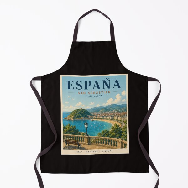 Item preview, San Sebastián País Vasco Spain - Travel Art Poster designed and sold by Tienda-Vane.