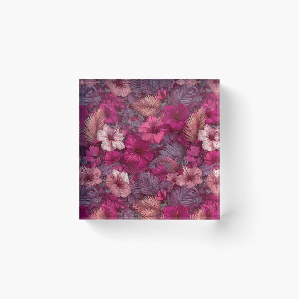 Item preview, Trendy Tropical Flower Print  - Botanical Garden Pattern  - Wedding Gifts designed and sold by RoyalStarsPatts.