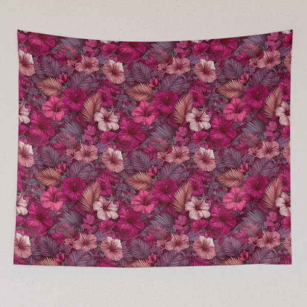 Item preview, Trendy Tropical Flower Print  - Botanical Garden Pattern  - Wedding Gifts designed and sold by RoyalStarsPatts.